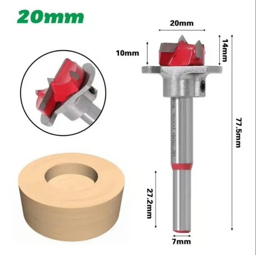 🔥🔥Off Positioning Woodworking Drill Bit Set(Pack of 5)