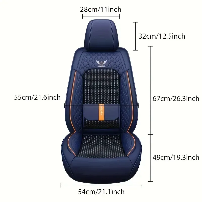 Universal 5-seater car seat set