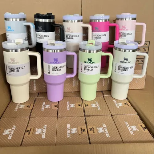 1200 ml Double Wall Vacuum Insulated Tumbler Cup with Handle Sippy Cup Car Outdoor Sports Cup