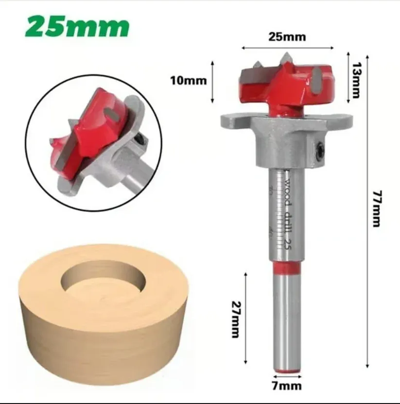 🔥🔥Off Positioning Woodworking Drill Bit Set(Pack of 5)