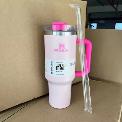 1200 ml Double Wall Vacuum Insulated Tumbler Cup with Handle Sippy Cup Car Outdoor Sports Cup