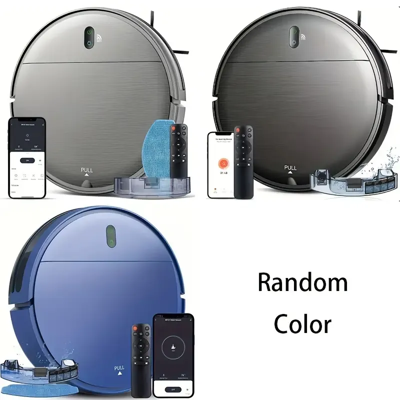 🤖✨Robot Vacuum and Mop Combo, WiFi-App Control, Robot Vacuum with Timer