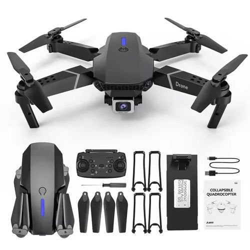 E88pro brushless drone mini drone caméra 4k photographie aérienne quadcopter flux optique positionnement télécommande junior drone