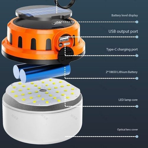 🌞💡Ghana Must-Have Solar Lantern: Bright, Tough & Unstoppable!🔦