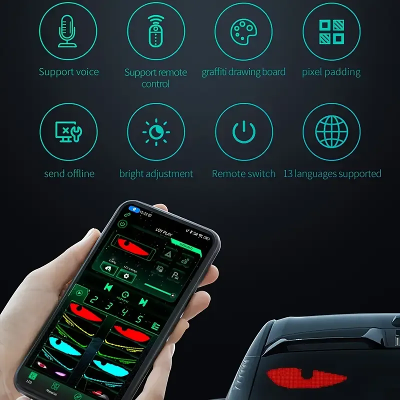 Fun LED Car Lights: Create Your Own Designs