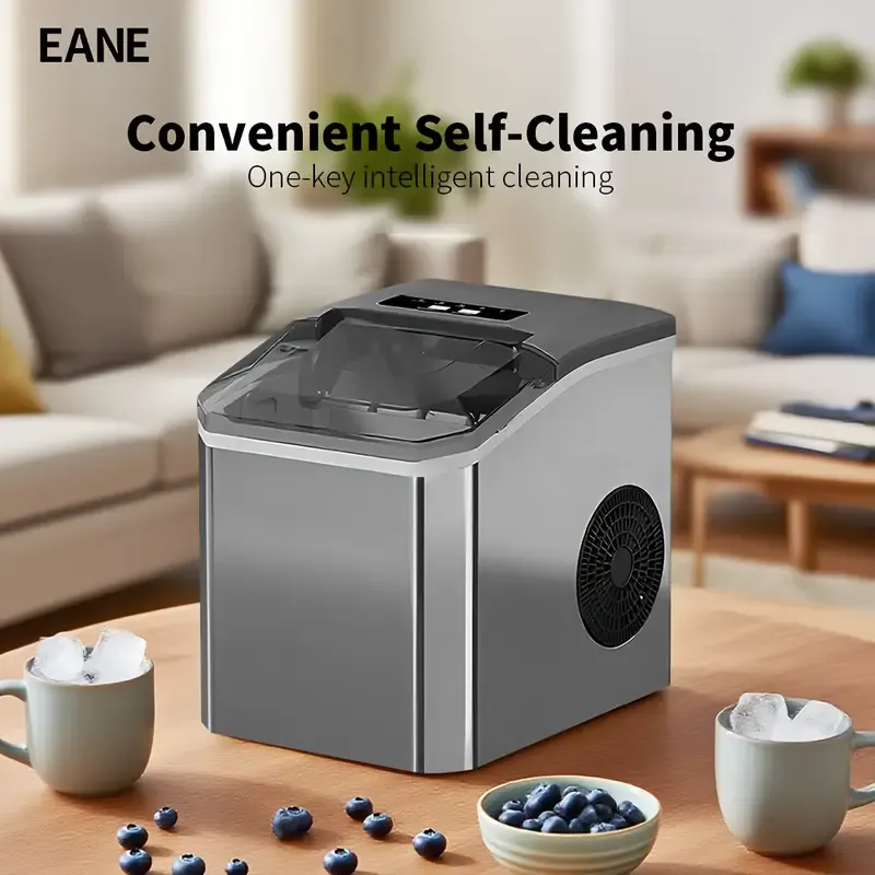 ❄️Ghanas Cool Savior: 6-Minute Stainless Steel Ice Maker!🔥