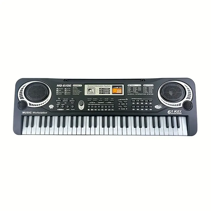 🔥🔥🔥61-key digital piano keyboard, built-in microphone, USB power supply, music enlightenment