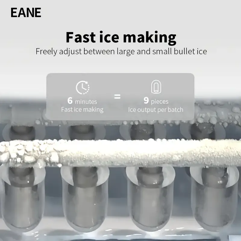 ❄️Ghanas Cool Savior: 6-Minute Stainless Steel Ice Maker!🔥