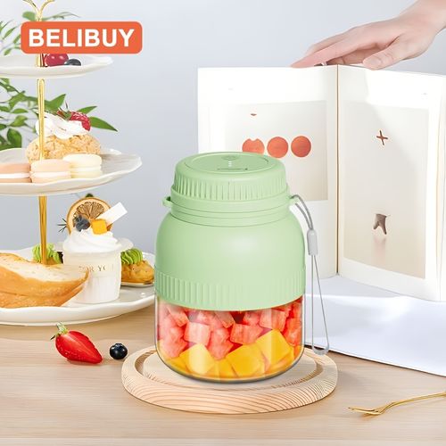 Portable High-Capacity Juicer Cup