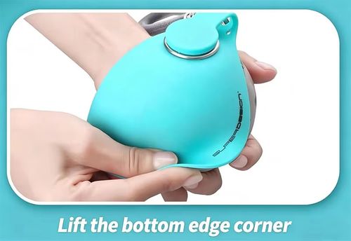 2-in-1 Stainless Steel Dog Water Bottle