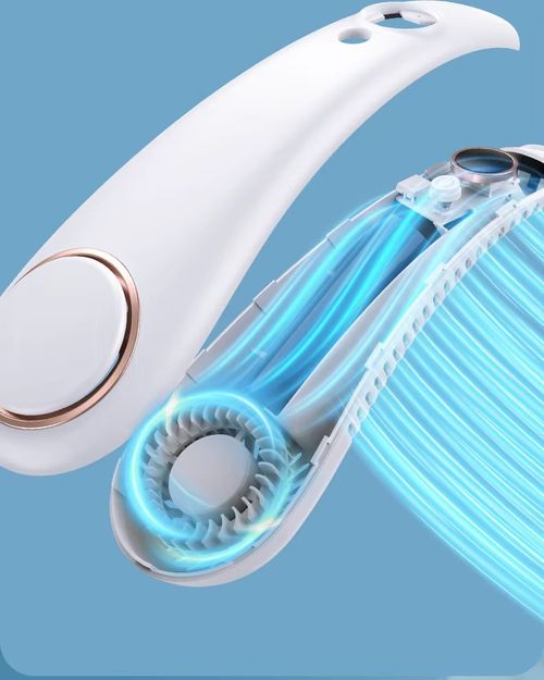 Bladeless Neck Fan (with Digital Display and Fast Charging)