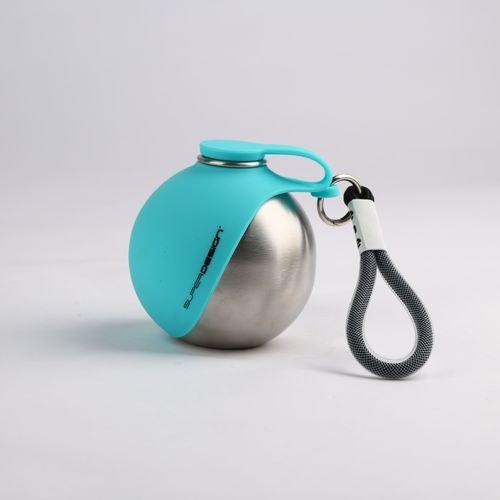 2-in-1 Stainless Steel Dog Water Bottle