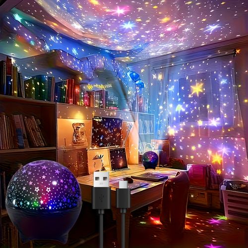 Starry Sky Projection Light Set – Perfect for Holiday Decor