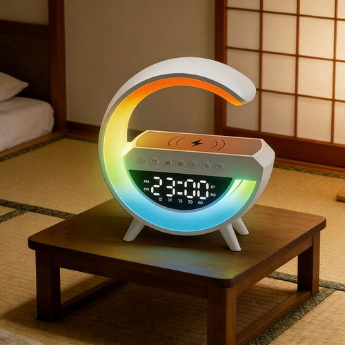 Big G Bluetooth Speaker — Wireless, Rechargeable Table Lamp and Portable Subwoofer