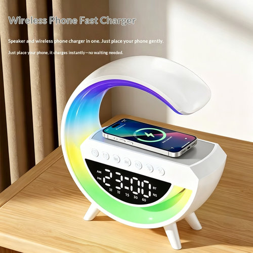 Big G Bluetooth Speaker — Wireless, Rechargeable Table Lamp and Portable Subwoofer