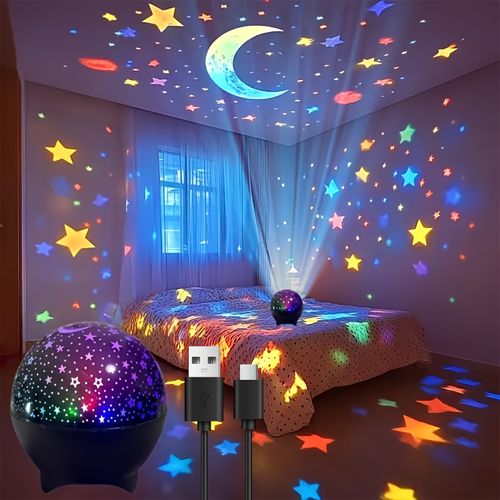Starry Sky Projection Light Set – Perfect for Holiday Decor