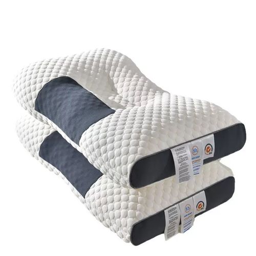 Knitted Massage Neck-Support Pillow