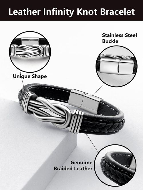 🔥Hot Seller🔥 COD！Forever Linked Premium Bracelet – Stylish Stainless Steel Cuff for Couples, Symbolic Jewelry Gift to Strengthen Bonds & Remind of Love