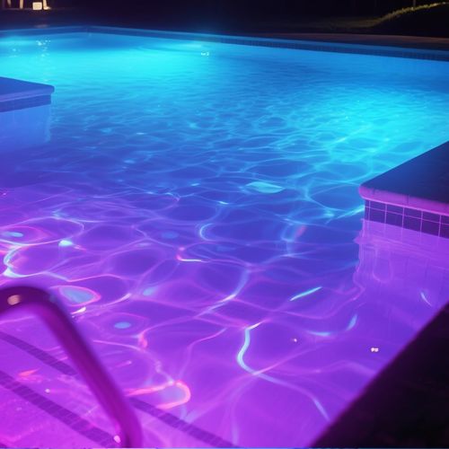 🔥HOT SALE🔥 COD！Remote Control Color Changing Waterproof LED Submersible Pool Light For Outdoor Swimming Pool