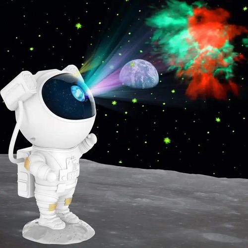 🔥Projetor Astronauta Galaxy Múltiplos Modos Galaxy Night Light Com Controle Remoto