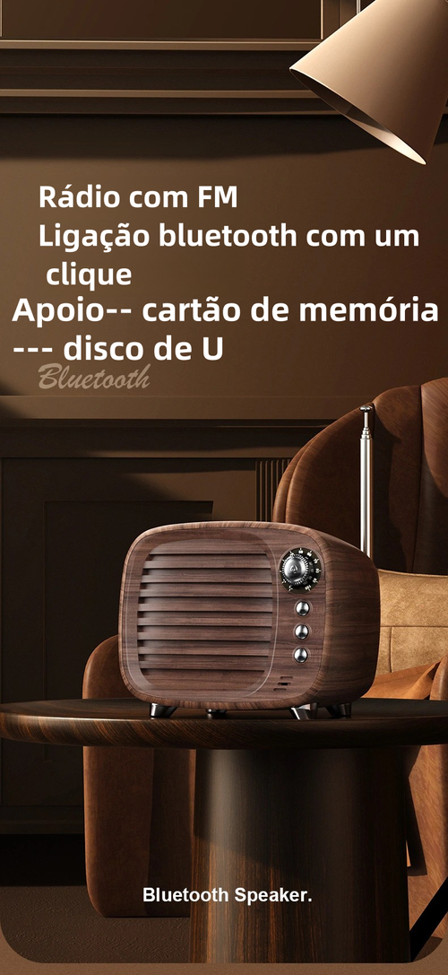 Alto-falante de subwoofer pesado sem fio bluetooth plug-in rádio subwoofer pesado
