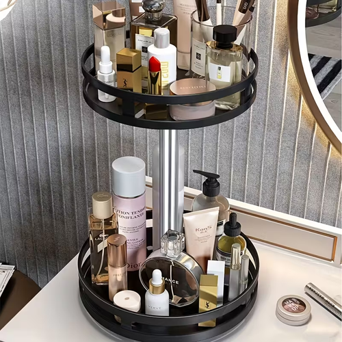 3 Layer 360° Rotating Storage Spice Rack 💯360-Degree Rotating Kitchen Organizer