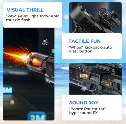Fast Mode Ice Explosion Pistol Water Gun