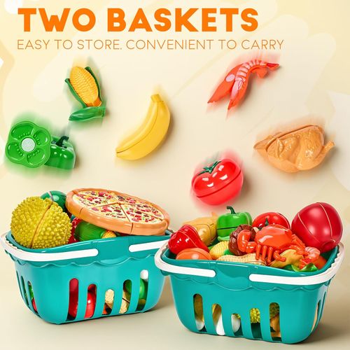 Fruit & Vegetable Cutting Playset