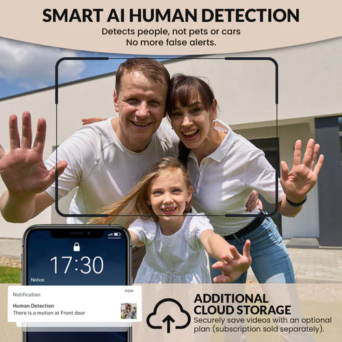 Wireless Video Doorbell With Camera