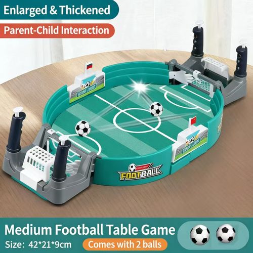 New product: table football game for children, educational handheld battle machine, parent-child table game, large football field toy