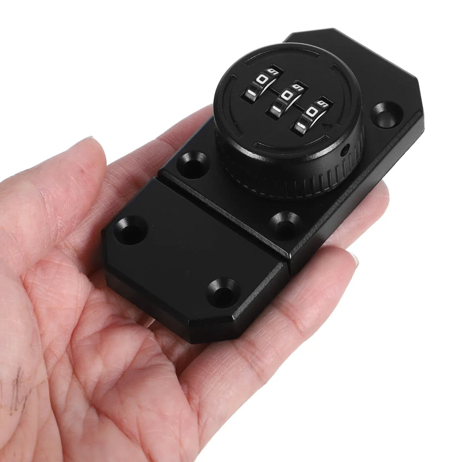 No-Drill Password Latch Lock