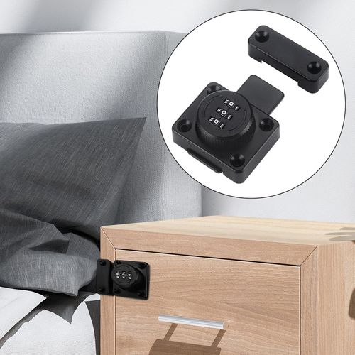No-Drill Password Latch Lock
