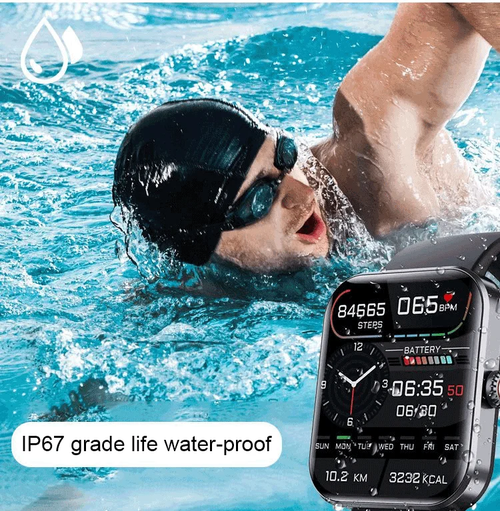 All day monitoring of heart rate and blood pressure Bluetooth fashion Watch