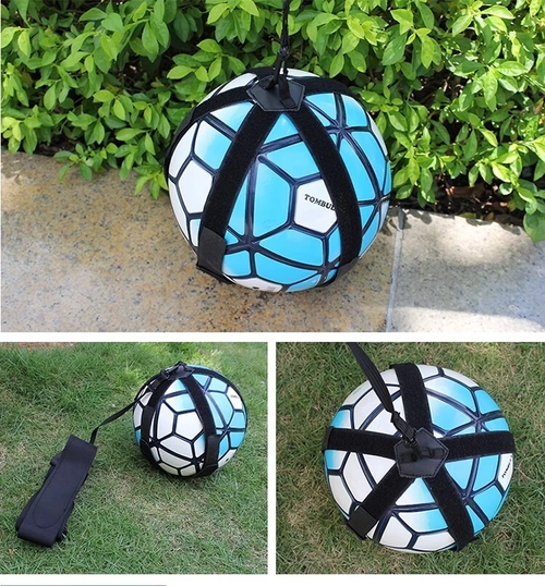 Football Soccer Kick Trainer Soccer Ball Juggle Bag Children Auxiliary Circling