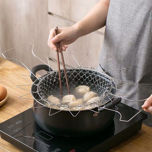 Multifunctional Folding Frying Chef Basket