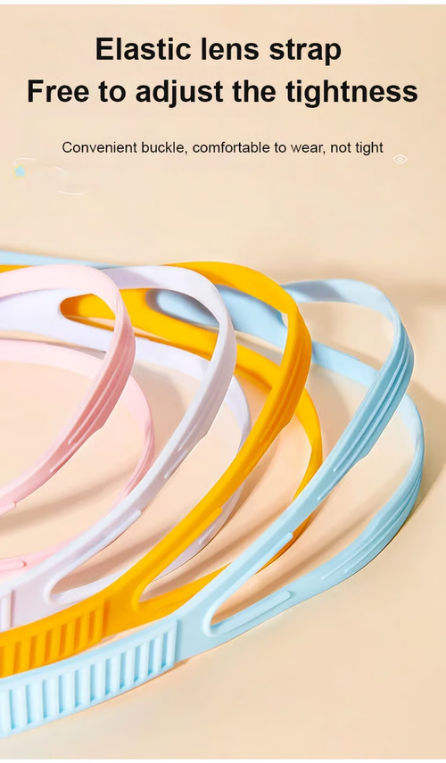 🔥HD children's large frame waterproof and anti-fog swimming goggles