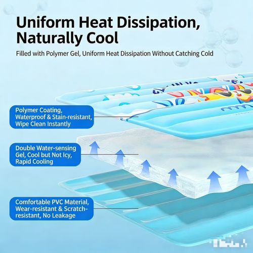 Pet Cooling Mat - Instant Cool for Summer