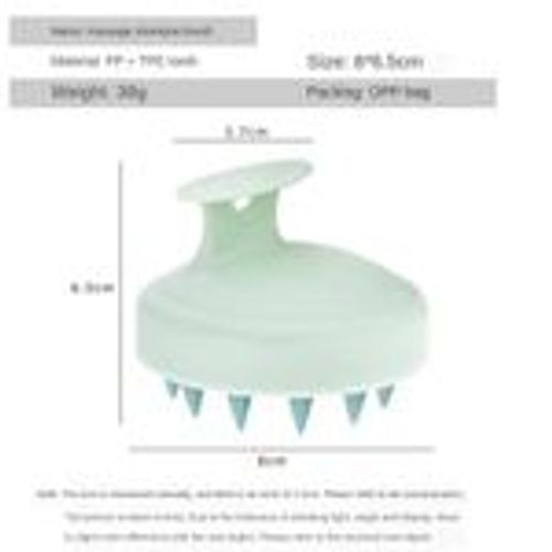 Silicone Head Scalp Massager Brush Shampoo Massage Comb For Adult Baby Or Pet