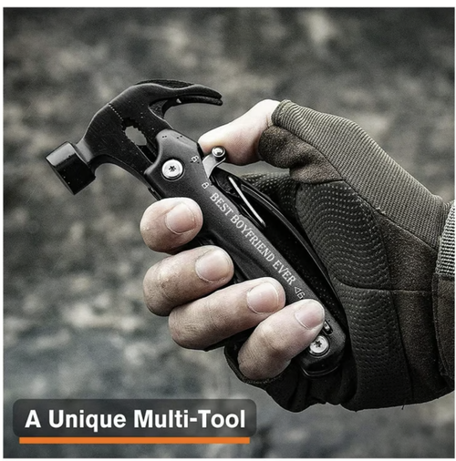 Out-door Multi-functional hammer tool pocket knife