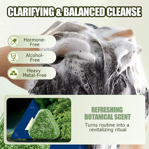 Natural Shampoo Bar For Strengthening Hair