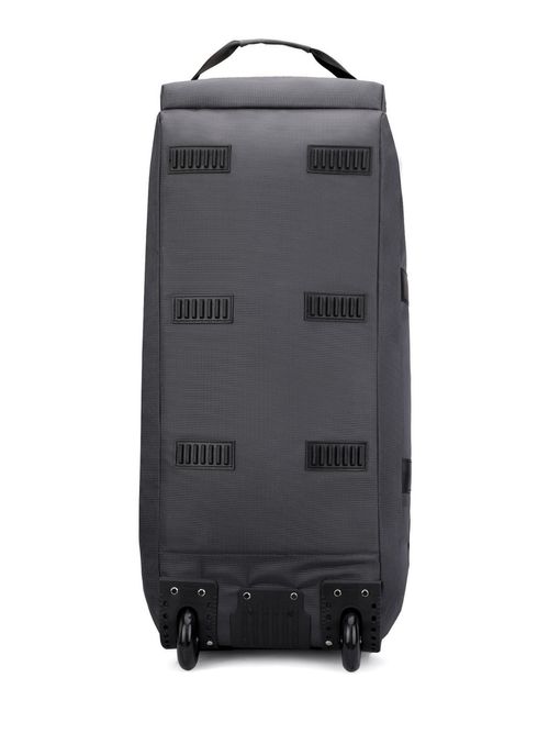 Large Capacity Airline Check-In Bag with Wheels, Versatile Travel Backpack, Multifunctional Luggage Bag for Moving