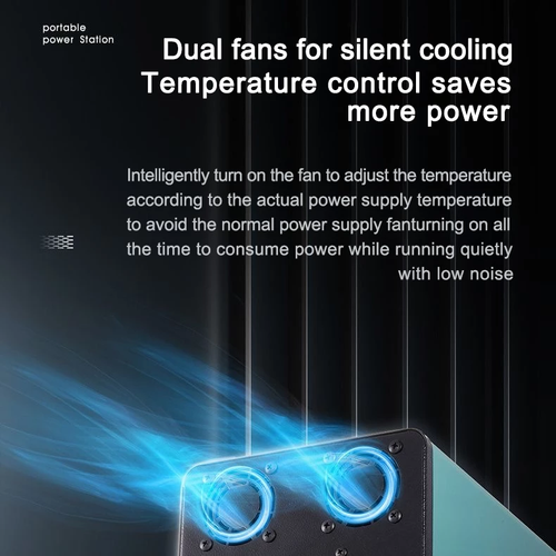 Power Station , Large Capacity Multi-Function Outdoor PowerBank Solar Generator