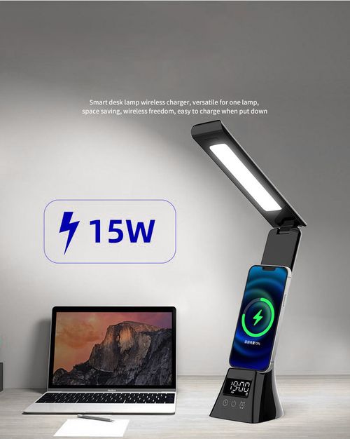Solar Powered LED Desk Lamp 3 Modes USB Rechargeable Emergency Light for Home Office