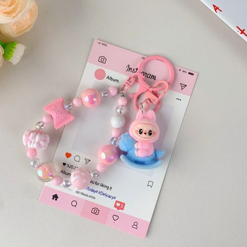 Wholesale Hot-Selling 3pcs Cute Keychain for Girls,Car Key Accessory