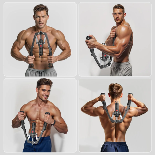 Multi-Function CoreFlex Twister pro, FLYBIRD Hydraulic Arm, Abs & Chest Trainer