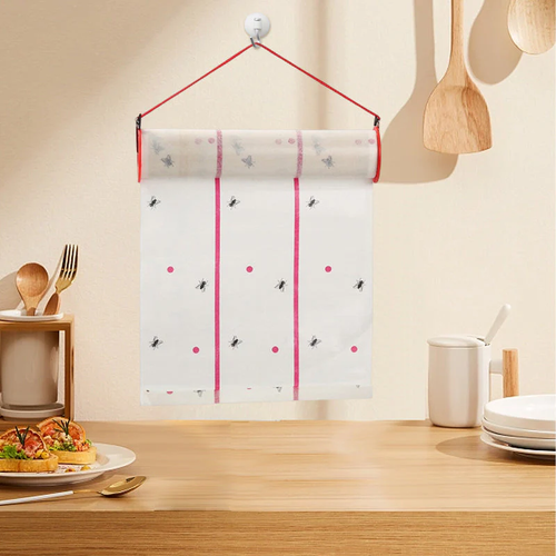 💥Hot Sale For 50% OFF🔥🦟🪰🚫Powerful Odorless Fly Roll Tape（4meters)