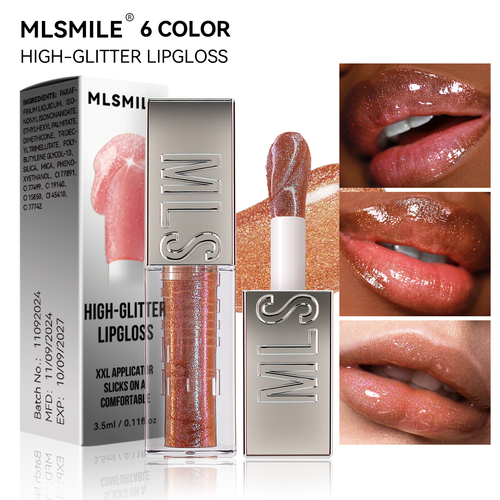 6pcs MLSMILE High-glitter lipgloss