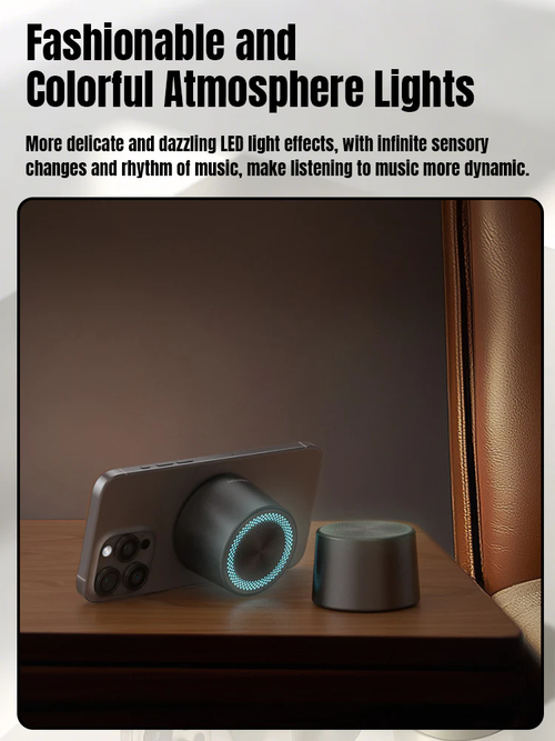 Metal Mini Magnetic Bluetooth Speaker