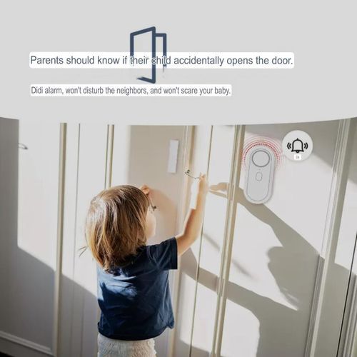 Door and window vibration alarm, magnetic door opener alarm, window breakage alarm, anti-theft alarm