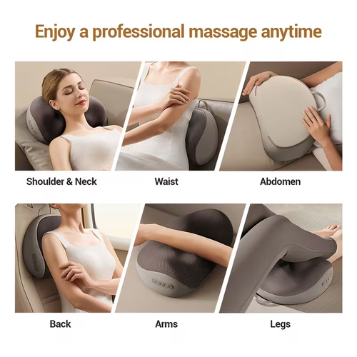 Kneading Massage Pillow for Back, Shoulder, Leg Relax
